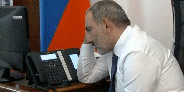 Yardım dilenen Paşinyan dalga konusu oldu: Bugün kimi arasam?