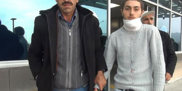 Yardım etmek istedi, falçatalı saldırıya uğradı