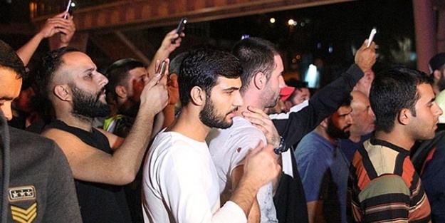 Yardıma değil, görüntülemeye koştular!