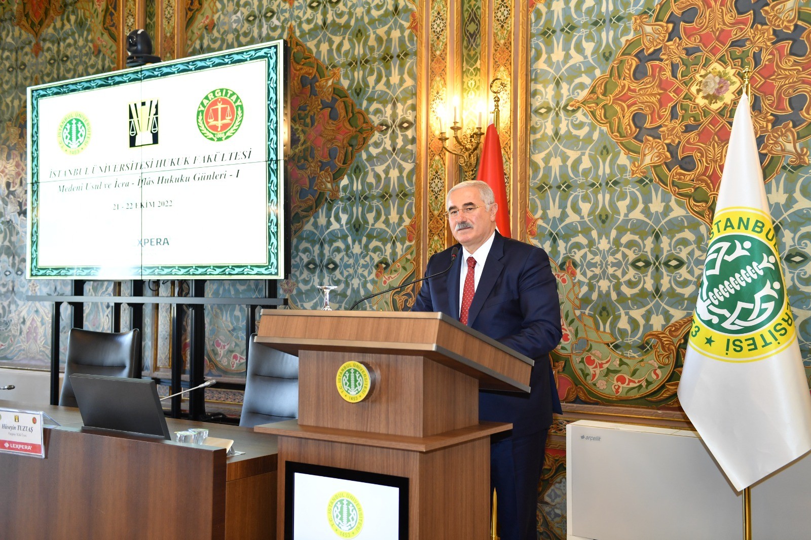 Yargıtay Başkanı Akarca, "Medeni Usul ve İcra-İflas Hukuku Günleri –1 Sempozyumu"na katıldı