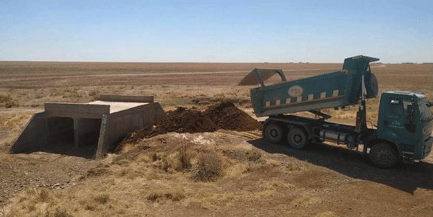 Yarım kalan köprüyü Mehmetçik tamamladı