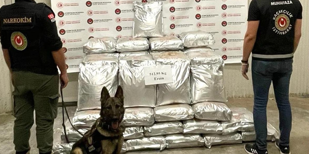 Yarım ton uyuşturucu ele geçirildi!