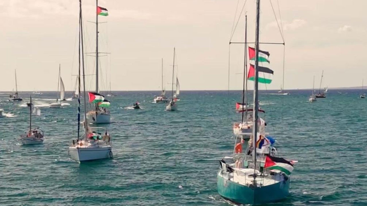 Yarın büyük gün! Sumud Filosu Gazze yolcusu