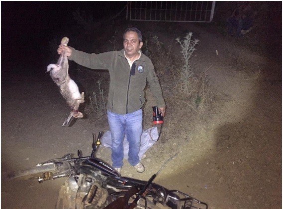 Yasağa rağmen avlandılar, ekiplerden kaçamadılar 
