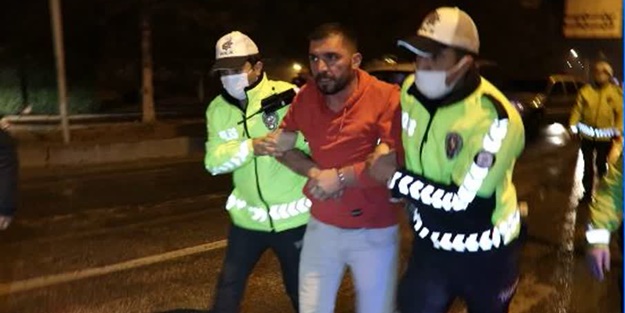 Yasağa uymayan adam ortalığı birbirine kattı