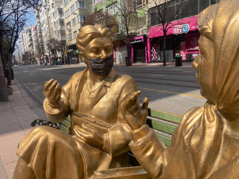 Yasağın ardından kartpostallık fotoğraflar 
