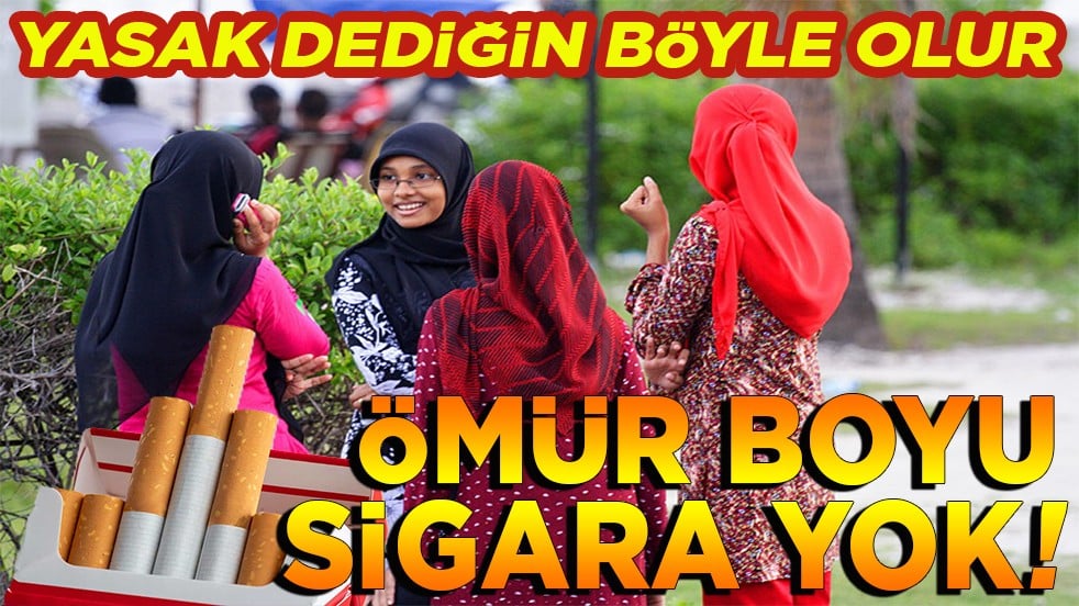 Yasak dediğin böyle olur. Ömür boyu sigara yok!