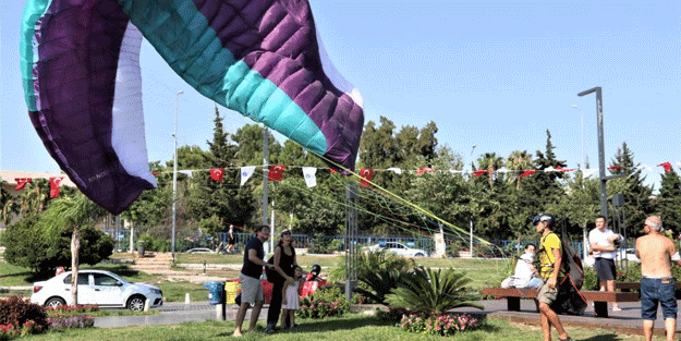 Yasak dinlemeyip inat etti... Antalya'da ilginç anlar