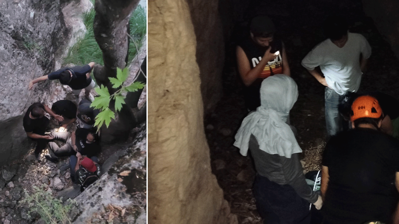 Yasak kanyonda piknik pahalıya patladı: Ayakları kırıldı, 15 bin lira para cezası kesildi