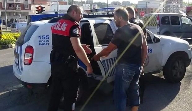 Yasak yola girdi, polise verdiği yanıt şaşkına çevirdi