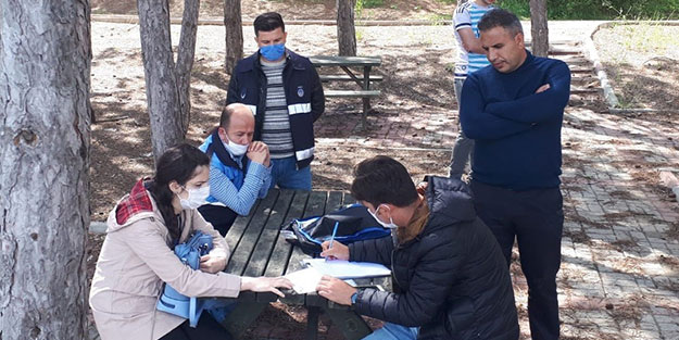 Yasaklı yöntemle balık avlayan şahsa ceza kesildi