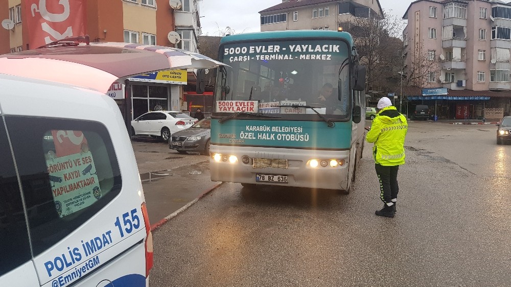 Yaşanan kaza sonrası halk otobüsleri denetimi arttı 
