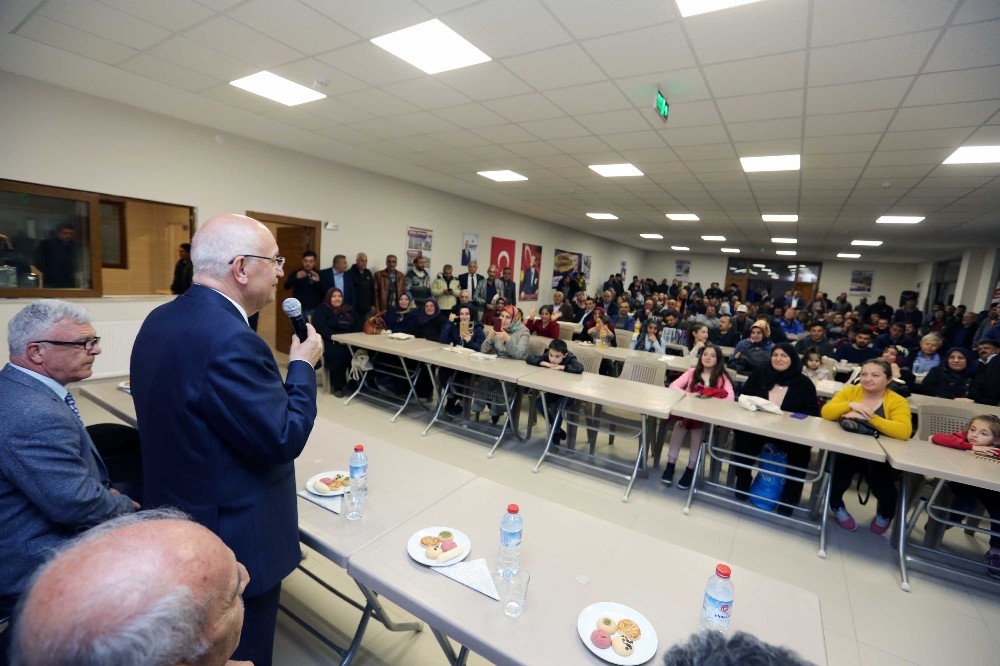 Yaşar, Niğdelilerle buluştu 