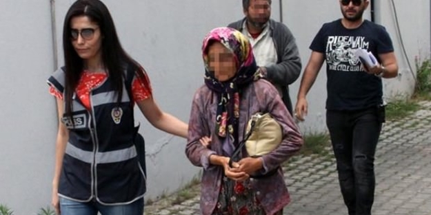 Yaşından bile utanmadı! Nineye bak nineye...