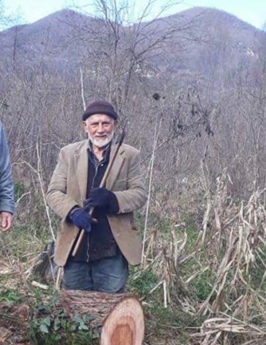 Yaşlı adam fındık bahçesinde ölü bulundu 
