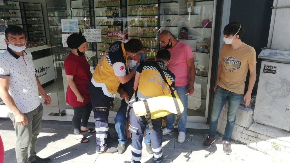 Yaşlı adama çarpan kamyonet olay yerinden kaçtı 