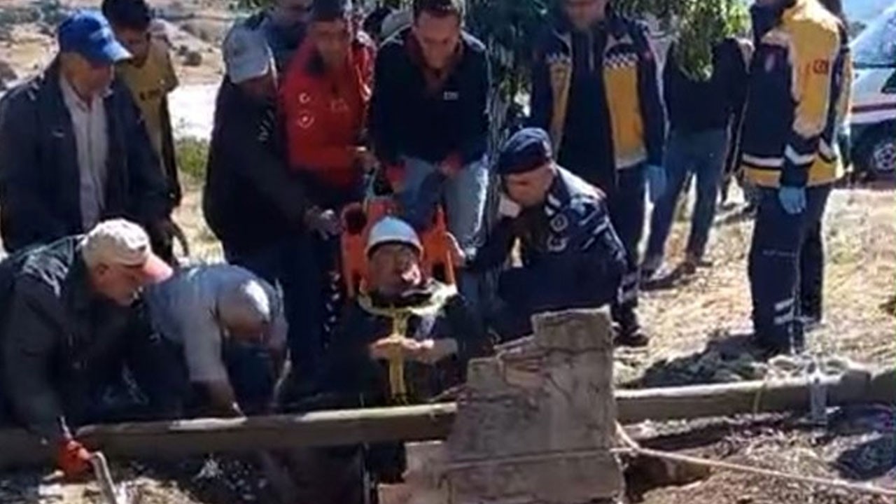 Yaşlı adamı kurtarmak için akla karayı seçtiler