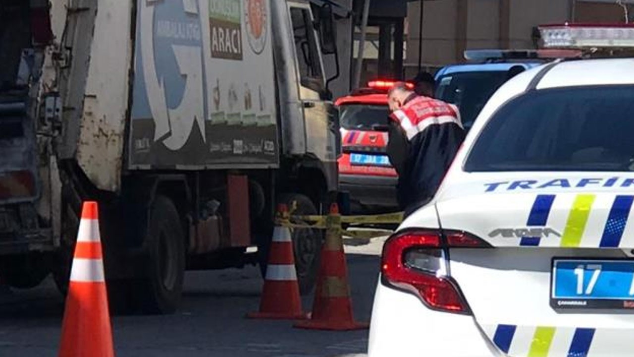 Yaşlı adamın feci ölümü