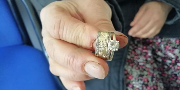 Yaşlı çiftten Kızılay'a anlamlı bağış