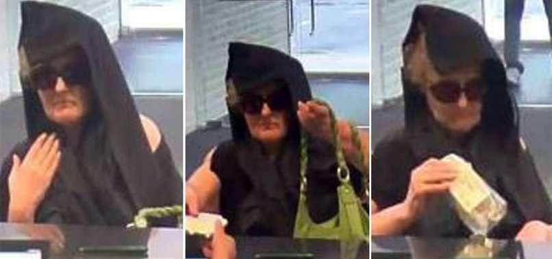 60 yaşındaki kadın 21 saatte 3 banka soydu