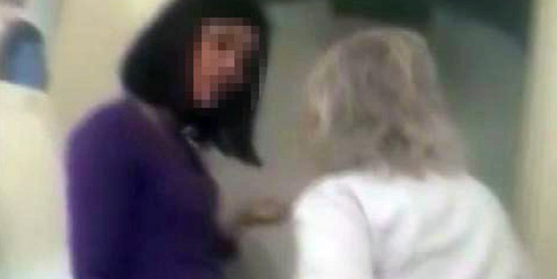 Yaşlı kadına bakıcı eziyeti! Görüntüler infiale neden oldu