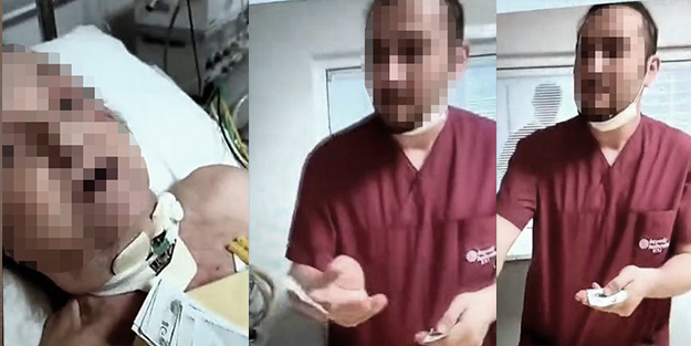 Yaşlı kadını korkutup… Özel hastanede skandal ötesi olay!