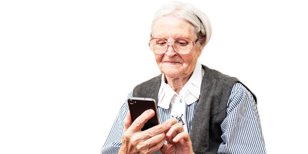 Yaşlılar akıllı telefonu sevdi