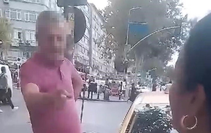 Yaşlıyı bile umursamadılar! Yine taksici yine rezillik
