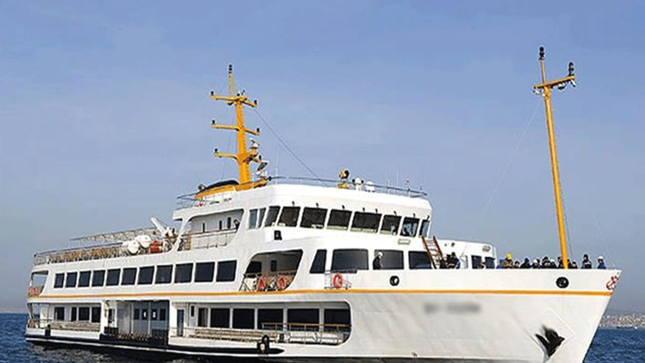 Yat yarışları nedeniyle bazı vapur seferleri yapılamıyor