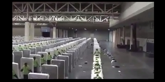 Yataktan domino - VIDEO