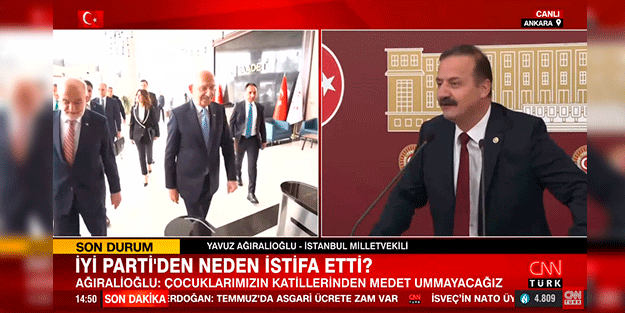 Yavuz Ağıralioğlu'ndan istifa açıklaması: Kuralsız, ahlaksız, ilkesiz