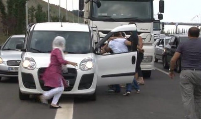 Yavuz Sultan Selim Köprüsü’nde 