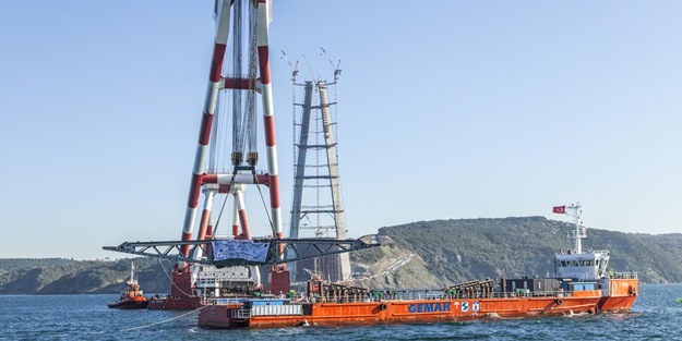 Yavuz'da 450 tonluk dev operasyon