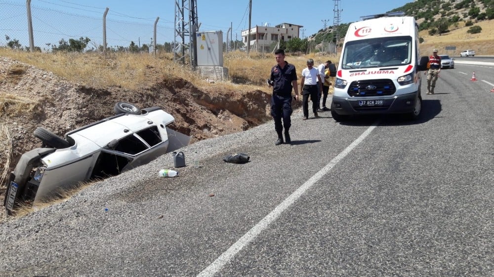 Yavuzeli’de trafik kazası: 4 yaralı 