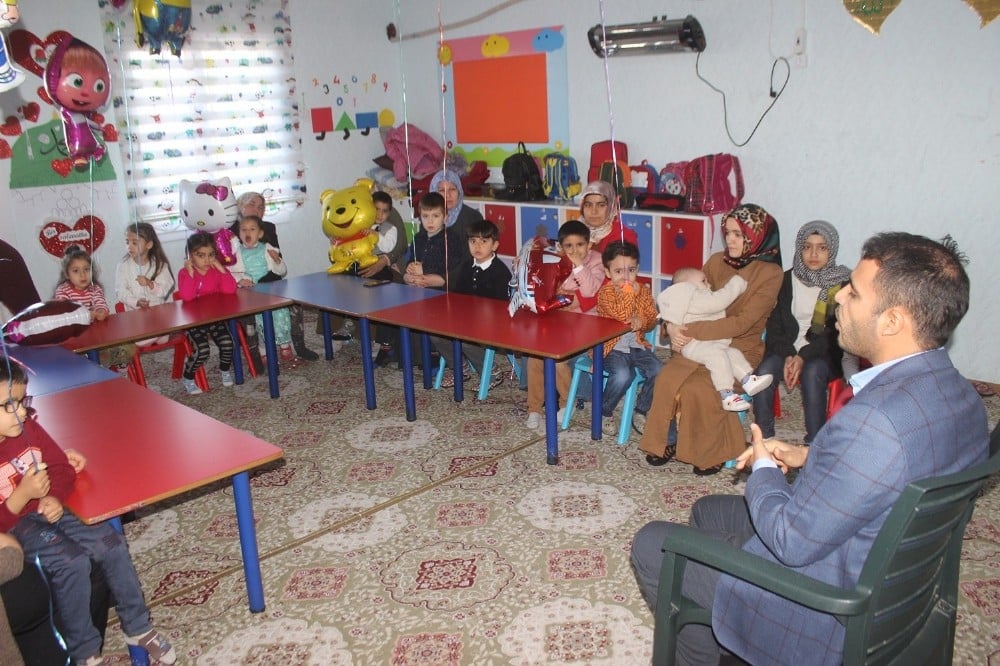 Yavuzeli’nde miniklerin karne heyecanı 