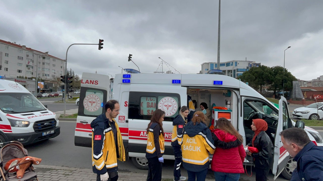 Yaya geçidinde feci kaza!