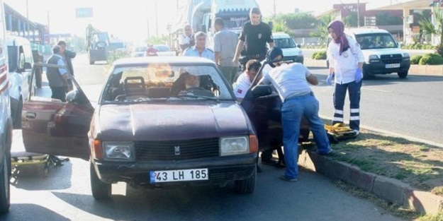 Yayaya çarpan sürücü öldü