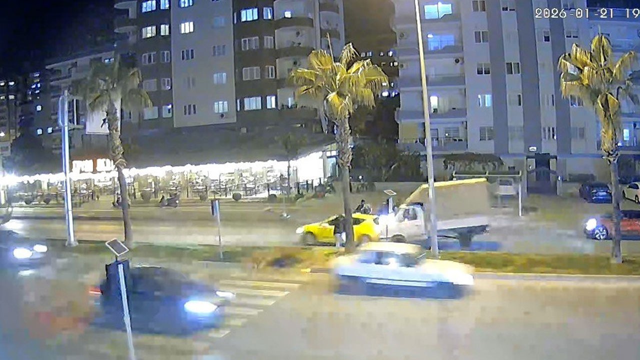 Yayaya yol vermek isterken olanlar oldu!