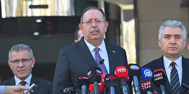 YSK Başkanı'ndan son dakika açıklaması