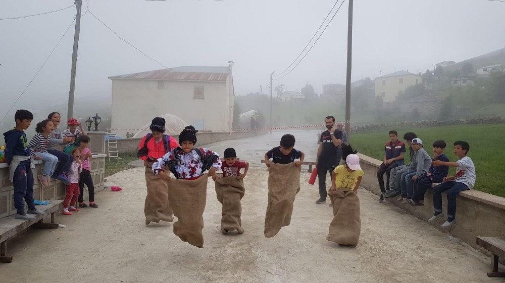 Yaylada spor zamanı 