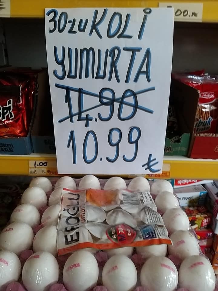 Yaz geldi, yumurtanın ateşi düştü 