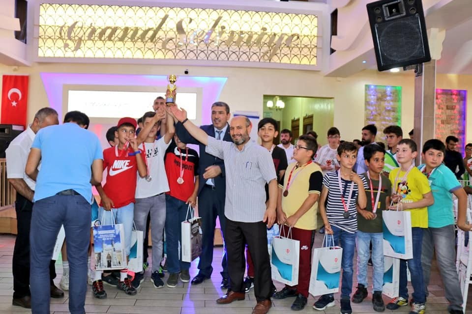 Yaz Kur’an Kursları arası futbol turnuvası sona erdi 
