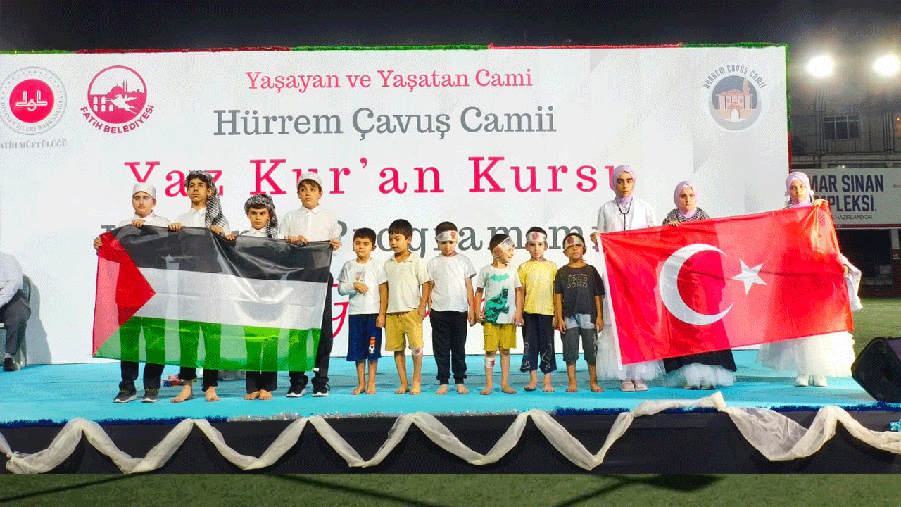 Yaz Kur’an Kurslarında hüzünlü ve anlamlı kapanış