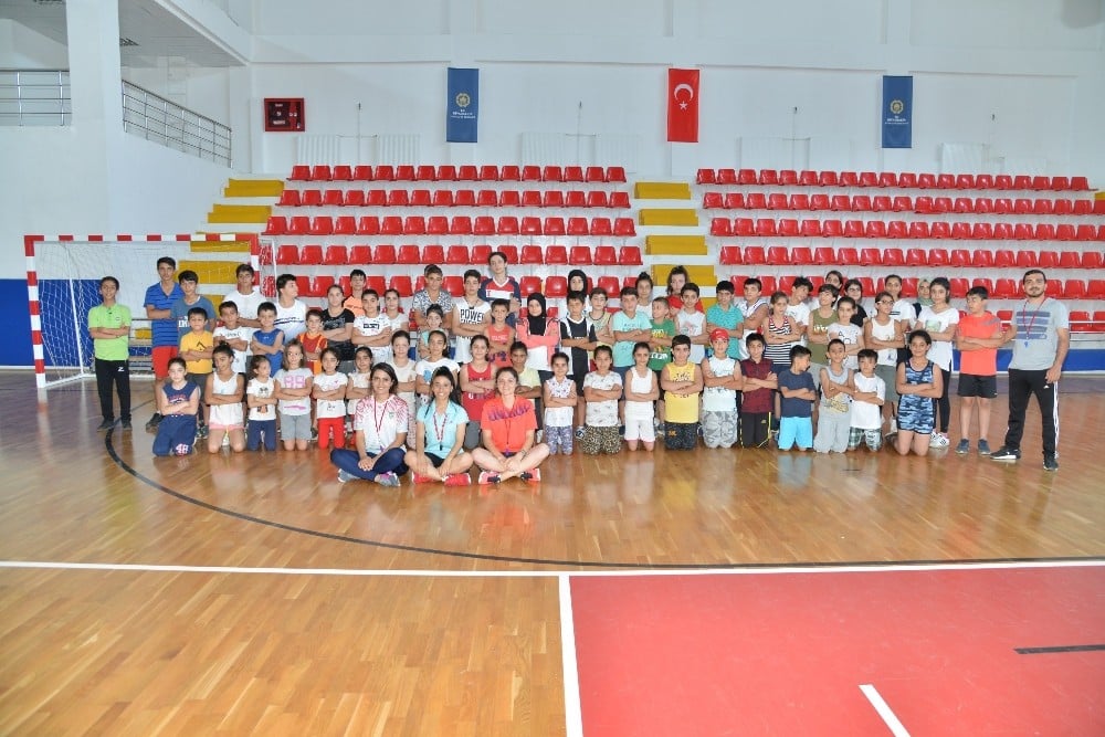 Yaz spor okulları başladı 