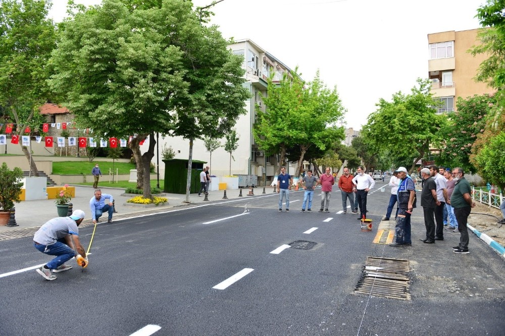 Yazar Mehmet Serez Caddesi yeni haliyle göz kamaştırıyor 