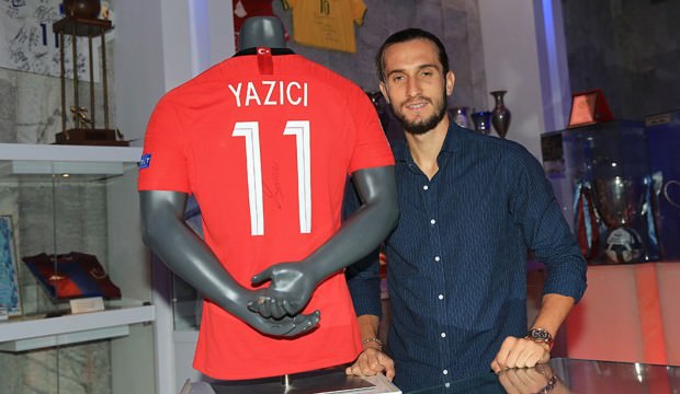 Yazıcı'nın forması müzeye konuldu