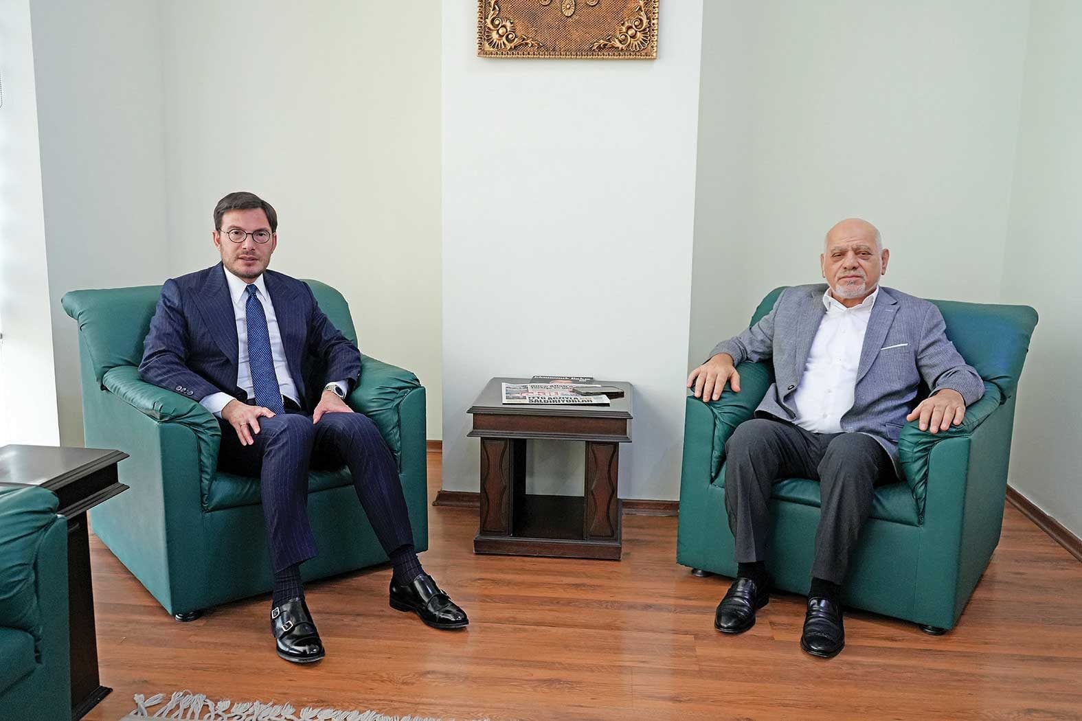 Yazıcıoğlu’ndan Akit’e ziyaret