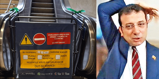 Yazıdaki detaya dikkat! Ekrem'den tabela belediyeciliği