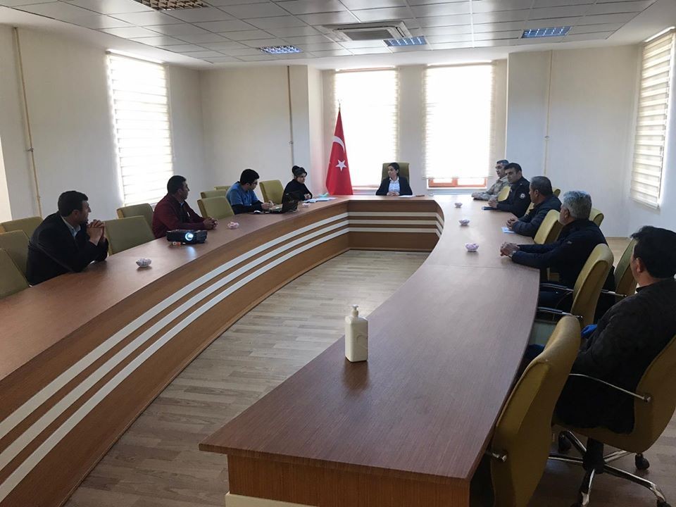 Yazıhan’da korona virüs önlemleri 
