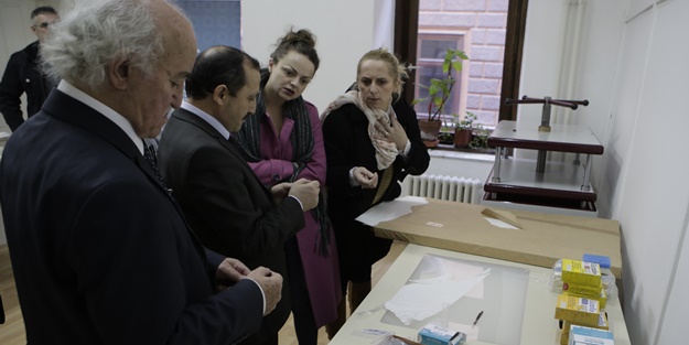 Yazma eserlerin restorasyonu için atölye kuruldu